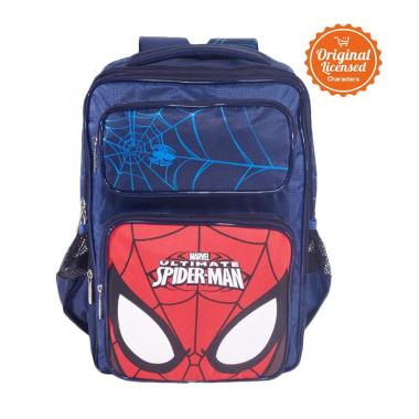 Spiderman CL012SMRS1723-0212 Mask D ... Tas Sekolah Anak [Size L]