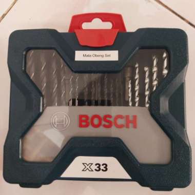 Bosch Mata Bor + Obeng Kombinasi Bosch X-Line Set Perkakas Mesin [33 Pcs]