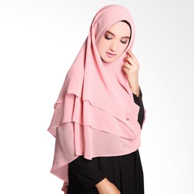 BELI Cotton Bee Khimar Khirani 3 Layer Jilbab Instan - Dusty Pink LARIS
MANIS