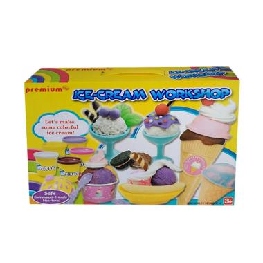 Dough Ice Cream Workshop Lilin Mainan Anak 17102