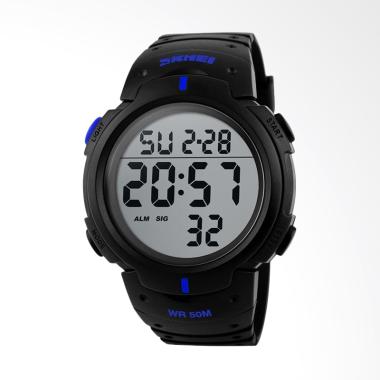 SKMEI DG1068 Jam Tangan Pria Digita ... rtuner WR 50M 1068 - Biru
