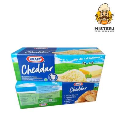 Promo Harga Kraft Cheese Cheddar 2000 gr - Blibli