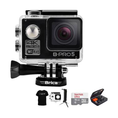 Brica B-PRO 5 Alpha Edition 1 4K AE ... uxe Action Camera - Hitam