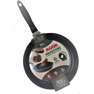 FRY PAN WAJAN MAXIM TEFLON NEOSTONE 28CM PENGGORENGAN ANTI LENGKET multicolor