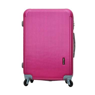 Polo Team 030 Hardcase Kabin Tas Koper - Merah Muda [20 Inch]