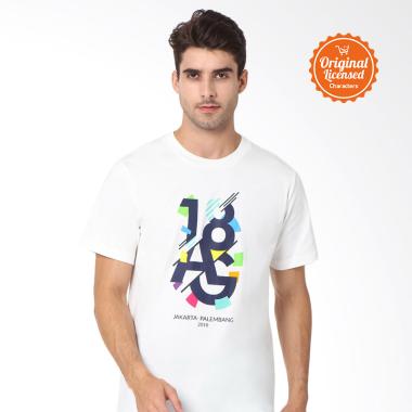 Asian Games 2018 Tee Artwork Adult T-shirt Unisex - White
