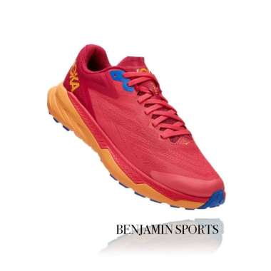 SEPATU HOKA ONE ONE ZINAL WOMEN'S RUNNING SHOES PARADISE PINK / BLAZING ORANGE 38