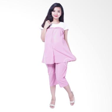Mama Hamil STD 71 Renda Dian Setelan Baju Ibu Hamil & Menyusui - Ungu Mama Hamil STD 71 Renda Dian Setelan Baju Ibu Hamil & Menyusui - Ungu