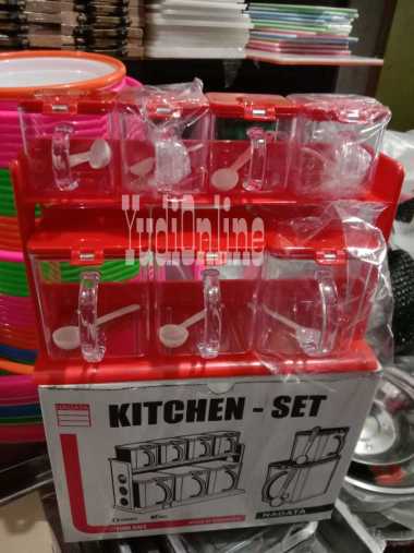 tempat bumbu Nagata 756E Set Tempat Bumbu Dapur