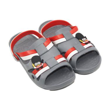 Kanan Kiri K 87 Sandal Anak Laki Laki - Grey