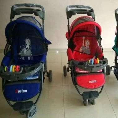 KERETA DORONG BAYI PLIKO BOSTON- STROLLER BABY RODA 3 MULTIFUNGSI