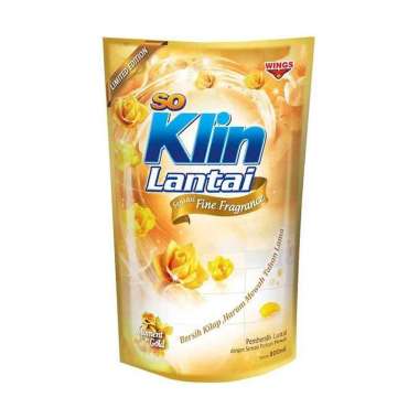 SO KLIN Gold Pembersih Lantai [800 mL/ Kemasan Refill]