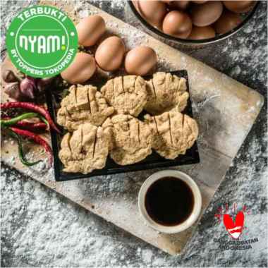 Pempek Belida CRP Pempek Ikan Belida Palembang Asli KULIT CRISPY 1 Pack 350gr