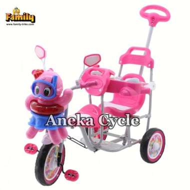 Sepeda Anak Roda Tiga Family Oktopus Boncengan Musik F 902 K