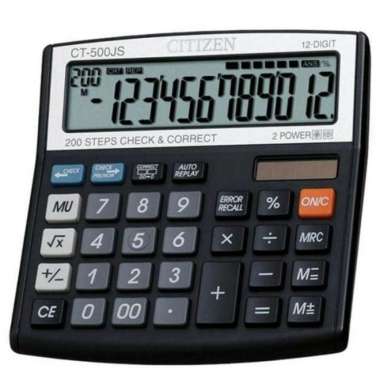 CITIZEN CT 500JS CHECK & CORRECT Kalkulator - Calculator CT500JS Multicolor