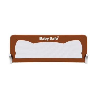 Baby Safe Bedrail Pagar Kasur Anak - Brown [150 cm]