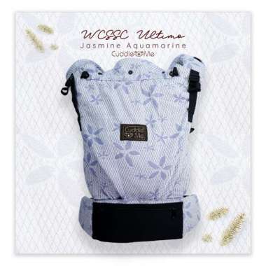 WCSSC ULTIMO GENDONGAN BAYI CUDDLEME - bamboo golden jasmine aquamar