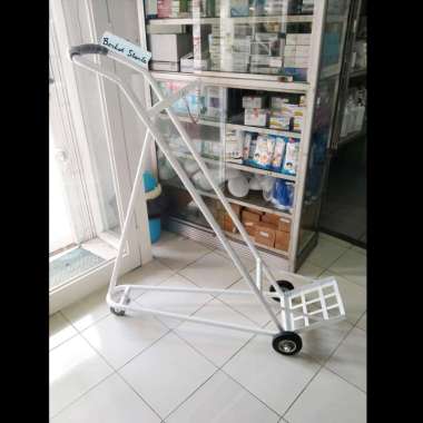 Troli Tabung/Troli Tabung Oksigen/ Troli Tabung Besar 6 m3 (Tanpa Tabung)