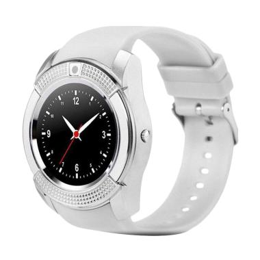 Xwatch V8 Smartwatch for Android dan iPhone - Silver
