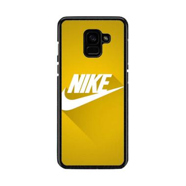Acc Hp Just Do It Yellow Flat O0929 Custom Casing for Samsung A8 2018
