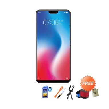 VIVO V9 Smartphone - Gold + Free 8 Accesories