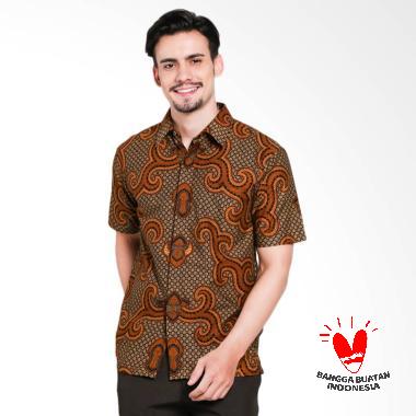 Serendipity Clothing Sogaan Series 03 Kemeja Batik Pria - Black Brown