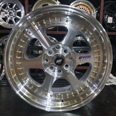 Velg R/Ring 16 R16 Work Meister L1 Avanza Livina Mobilio Murah Kredit polish