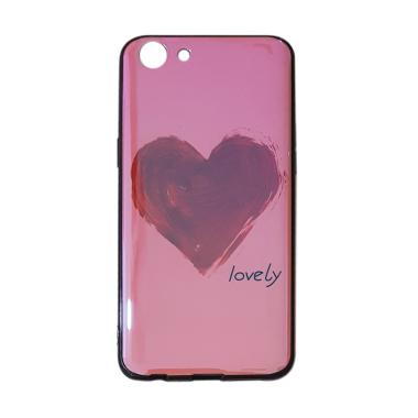 OEM Marcell Blue Ray Pink Love Casing for OPPO A83