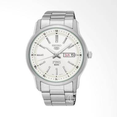 Seiko Automatic 21 Jewels Jam Tangan Pria - Silver [SNKP09K1] Silver