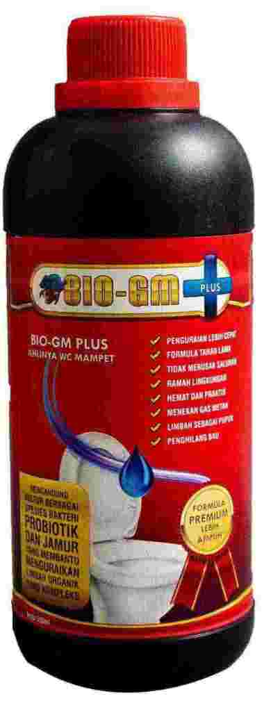 BIO GM PLUS - 500ml SOLUSI AMPUH ATASI WC PENUH / KURAS WC TANPA SEDOT