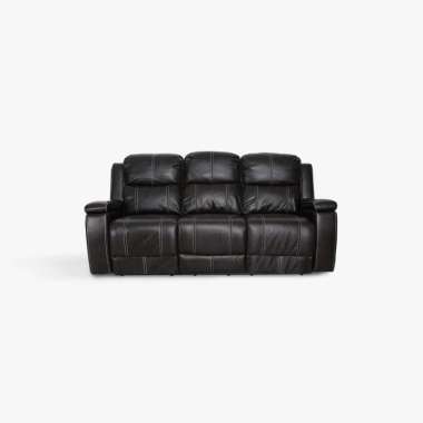 KANA Aspen - Sofa Recliner 3 seater Cokelat