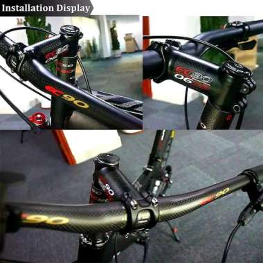 Carbon Aluminum Bike Stems ±6°/17° MTB Road Bicycle Handlebar Stem 31.8*60-120mm 