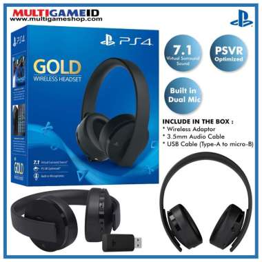 Jual Playstation Gold Wireless Headset 