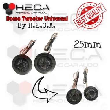 Dome Tweeter Universal By H.E.C.A Audio Speaker Mobil Speaker Mobil