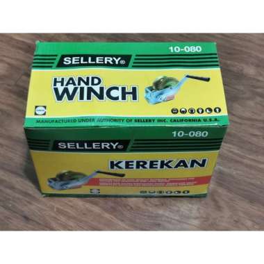 HAND WINCH / BOAT WINCH / KEREKAN KATROL 1200 LBS SELLERY 10-080