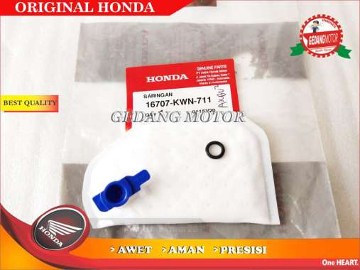 FILTER FUEL PUMP PCX 150 SUPRA X 125 FI REVO FI ORI AHM 16707-KWN-711