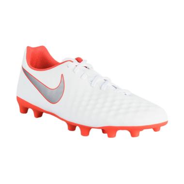 NIKE Men Football Obra 2 Club Firm- ... White Orange [AH7302-107]