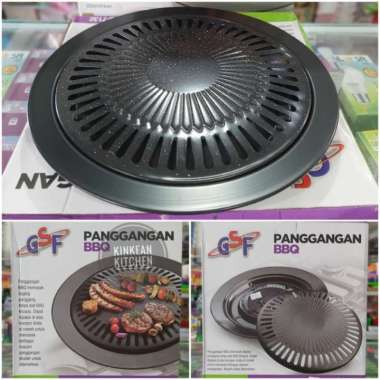 PANGGANGAN BULAT BBQ Alat Panggang BBQ Grill Plate Murah