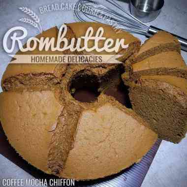 Chiffon Cake Coffee Mocha - Bolu Sifon Rombutter