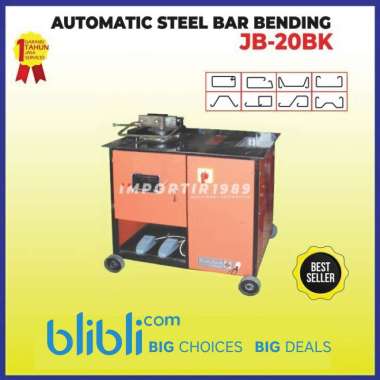 Mesin Penekuk Besi Beton Eser Auto 20 mm Steel Bar Bender AKS - JB20BK