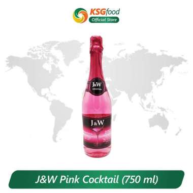 J&W PINK COCKTAIL SPARKLING JUICE