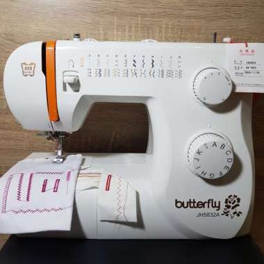 Butterfly JH 5832 A Mesin Jahit Portable Multi Fungsi