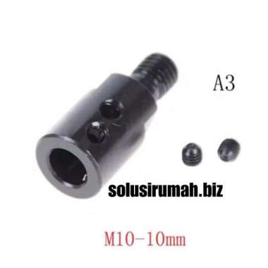 SHANK 10mm M10 ARBOR MANDREL CONNECTOR DRILL GRINDER CONNECTING ROD
