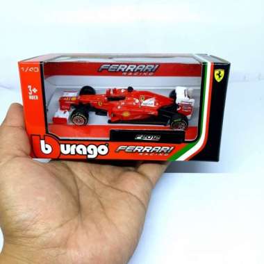 Diecast Miniatur Mobil Sport F1 Ferrari Racing F14T Bburago 1:43 - F2012