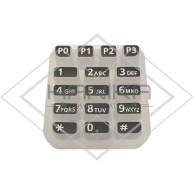 Keypad HT Icom IC-V88 Baru Tombol ICV88 ICU88 IC-U88 IC-F1000 IC-F2000