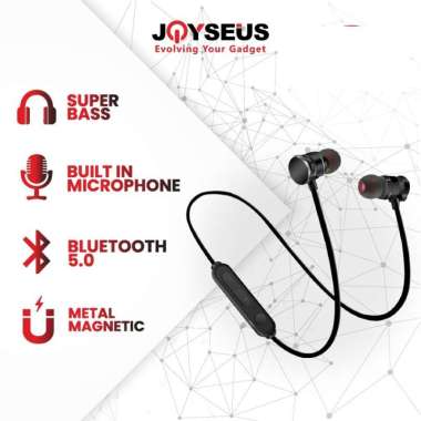 JOYSEUS X3 Magnetic Headset Sport BASS Bluetooth Earphone - EP0019