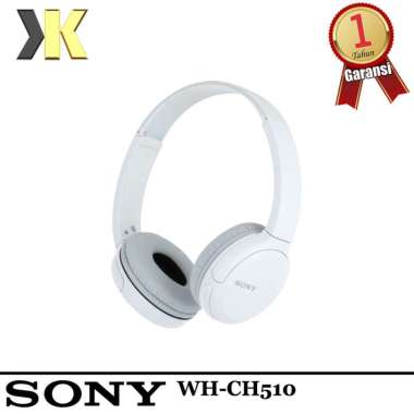 Sony WH-CH510 Wireless Headphones Wireless Bluetooth On-Ear Headset Garansi Resmi PT. SONY INDONESIA