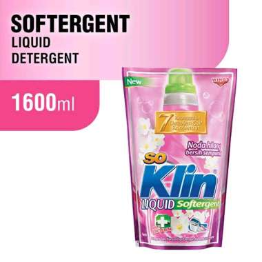 SO KLIN Liquid Softergent Pouch [1600 ml]
