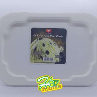Es krim Diamond 8 liter Ice cream rum raisin 8 liter