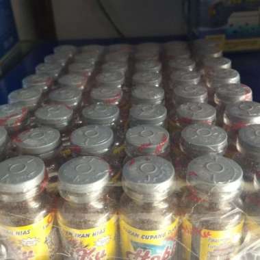 Makanan ikan cupang guppy neon ikan kecil per pack isi 48 pcs hobiku